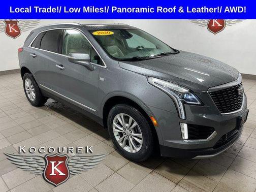Satin Steel Metallic 2020 Cadillac XT5 Premium Luxury