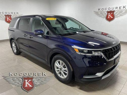 Deep Chroma Blue 2024 Kia Carnival LX