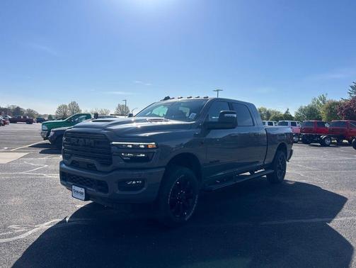 Ceramic Gray Clearcoat 2026 RAM 2500 Laramie Mega Cab 4x4 6'4' Box
