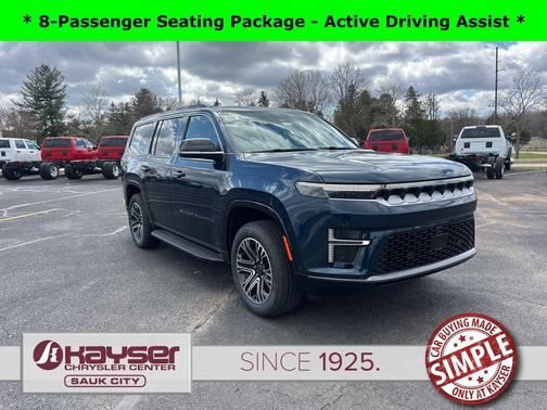 Fathom Blue Pearlcoat 2026 Jeep Grand Wagoneer 4x4