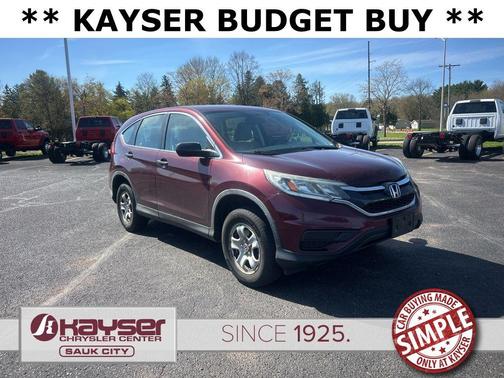 Basque Red Pearl II 2015 Honda CR-V LX