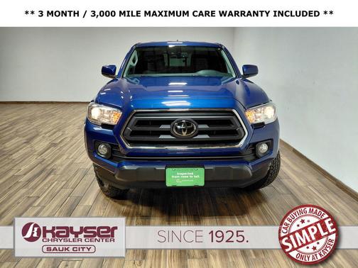Blue Crush Metallic 2022 Toyota Tacoma SR5