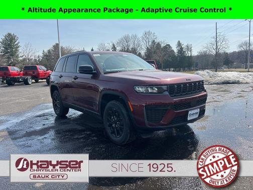 Velvet Red Pearlcoat 2026 Jeep Grand Cherokee Altitude