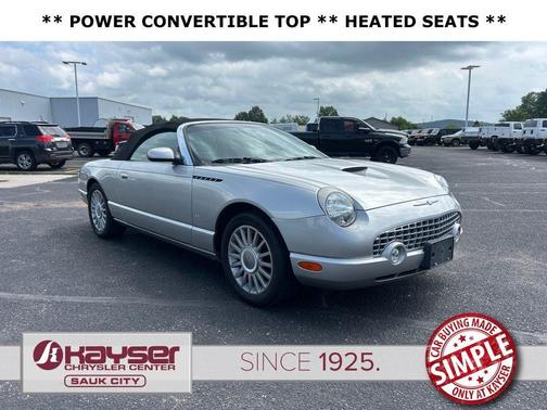 Platinum Silver 2004 Ford Thunderbird Base