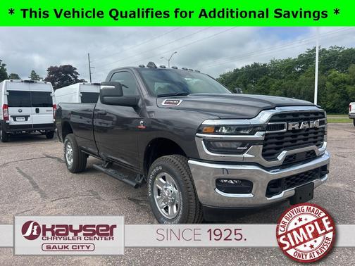 2025 RAM 2500 Tradesman Regular Cab 4x4 8' Box