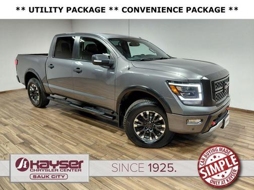 Gun Metallic 2020 Nissan Titan PRO-4X