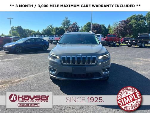 Sting-Gray Clearcoat 2019 Jeep Cherokee Limited