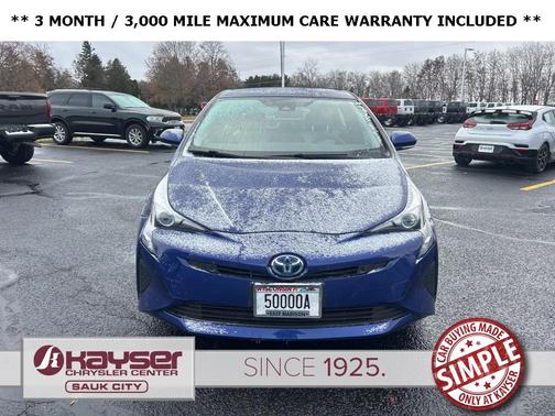 2018 Toyota Prius Three