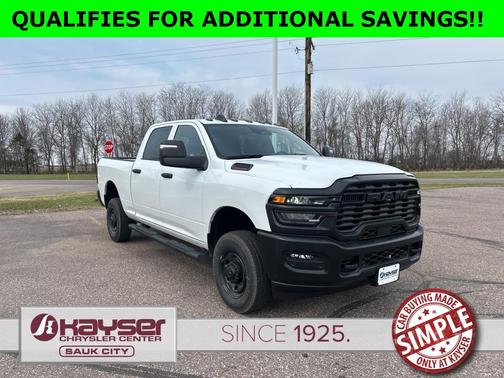 2025 RAM 2500 Tradesman Crew Cab 4x4 6'4' Box