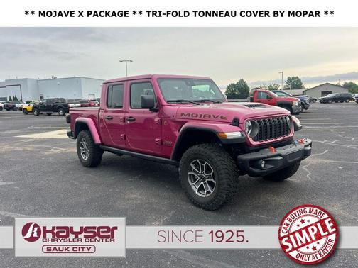 Tuscadero Pearlcoat 2024 Jeep Gladiator Mojave X