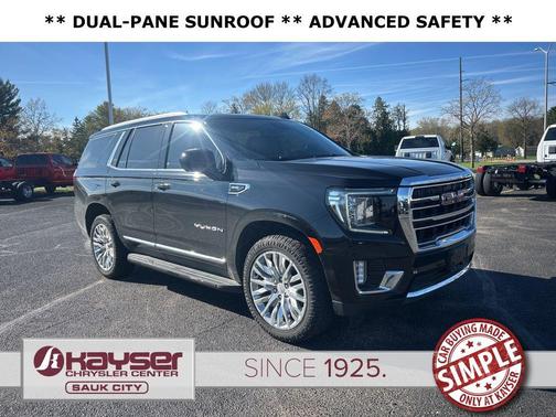 Onyx Black 2023 GMC Yukon SLT