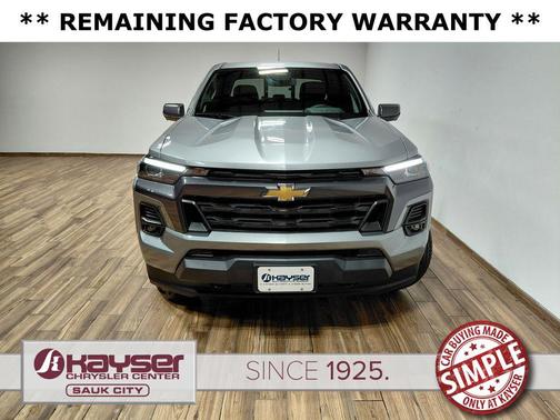 Sterling Gray Metallic 2025 Chevrolet Colorado LT