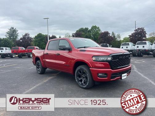 Molten Red Pearlcoat 2026 RAM 1500 Big Horn/Lone Star