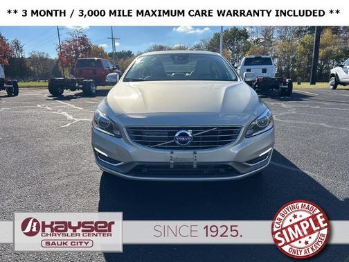 2017 Volvo S60 Inscription T5 Platinum