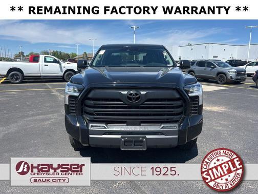 Midnight Black Metallic 2022 Toyota Tundra SR5