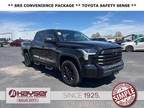 Midnight Black Metallic 2022 Toyota Tundra SR5