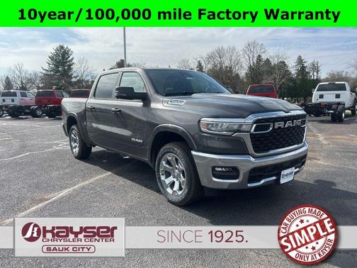 Granite Crystal Metallic Clearcoat 2026 RAM 1500 Big Horn/Lone Star