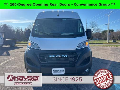 2025 RAM ProMaster 2500 Tradesman