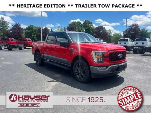 Red 2023 Ford F-150 XLT