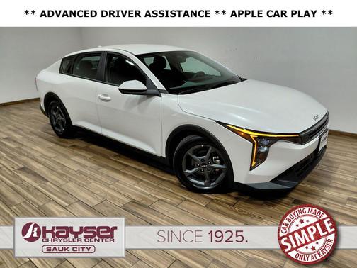 Snow White Pearl 2025 Kia K4 LXS
