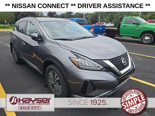 Gun Metallic 2022 Nissan Murano S Intelligent AWD