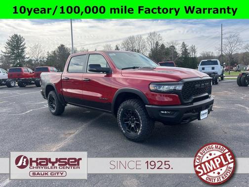Molten Red Pearlcoat 2026 RAM 1500 Rebel
