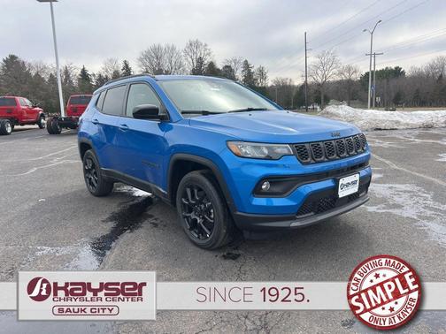 Hydro Blue Pearlcoat 2026 Jeep Compass Latitude