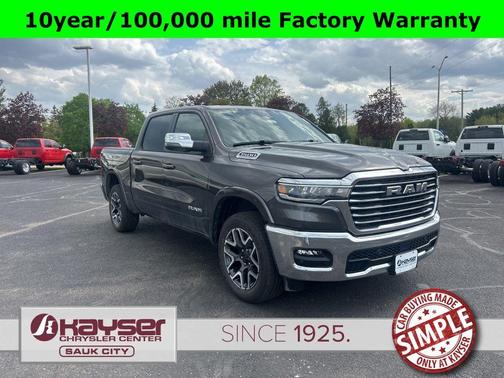 Granite Crystal Metallic Clearcoat 2026 RAM 1500 Laramie