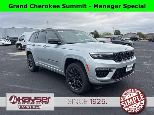 Silver Zynith 2025 Jeep Grand Cherokee Summit