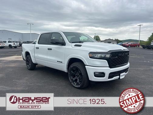 Bright White Clearcoat 2026 RAM 1500 Big Horn/Lone Star