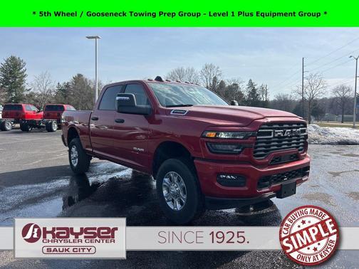 Molten Red Pearlcoat 2026 RAM 2500 Big Horn Crew Cab 4x4 6'4' Box