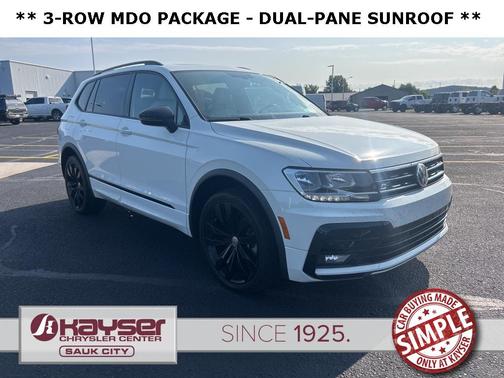 2020 Volkswagen Tiguan 2.0T SE R-Line Black