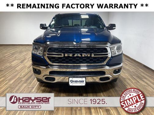Patriot Blue Pearlcoat 2022 RAM 1500 Big Horn/Lone Star