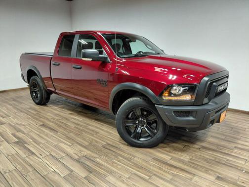 Delmonico Red Pearlcoat 2022 RAM 1500 Classic Warlock Quad Cab 4x4 6'4' Box