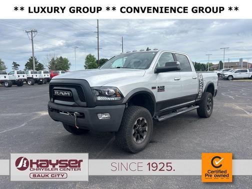 Bright Silver Metallic Clearcoat 2017 RAM 2500 Power Wagon