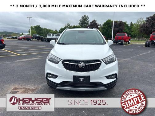 Summit White 2019 Buick Encore Sport Touring