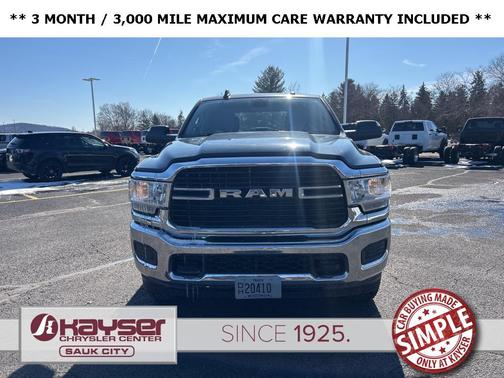 2019 RAM 3500 Big Horn Crew Cab 4x4 6'4' Box