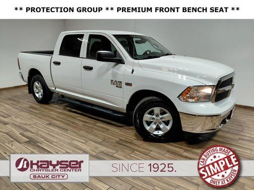 Bright White 2023 RAM 1500 Classic SLT