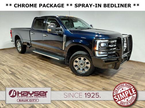 Antimatter Blue Metallic 2024 Ford F-250 Lariat