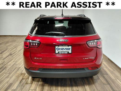 Red Hot Pearlcoat 2025 Jeep Compass Limited