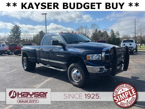 Patriot Blue Pearlcoat 2004 Dodge Ram 3500 Laramie