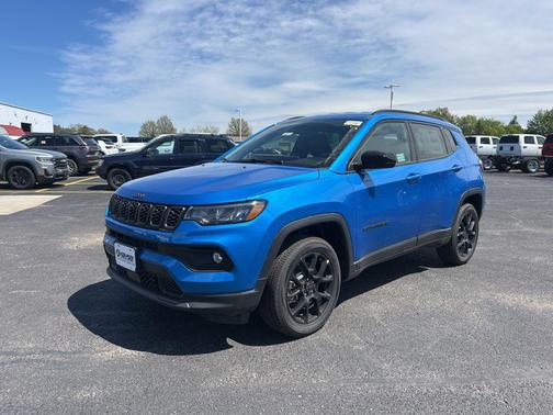 Hydro Blue Pearlcoat 2026 Jeep Compass Latitude