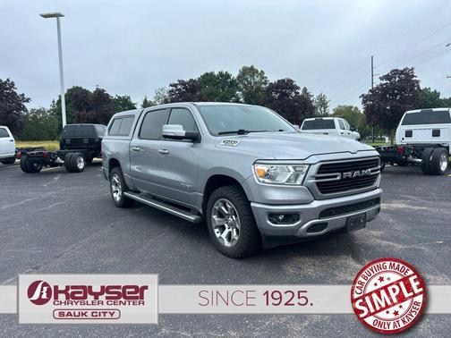 Billet Silver Metallic Clearcoat 2019 RAM 1500 Big Horn