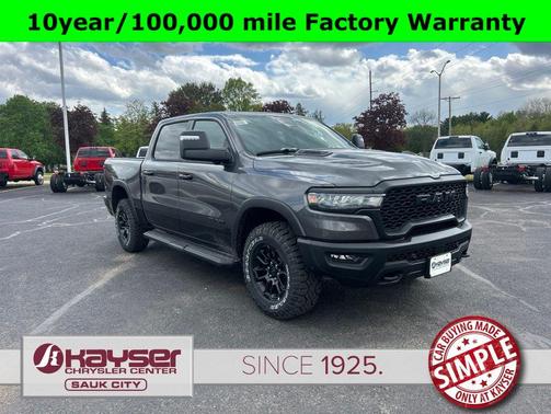 Granite Crystal Metallic Clearcoat 2026 RAM 1500 Rebel