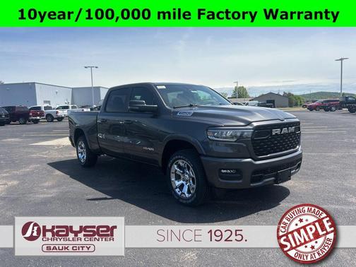 Granite Crystal Metallic Clearcoat 2026 RAM 1500 Big Horn/Lone Star