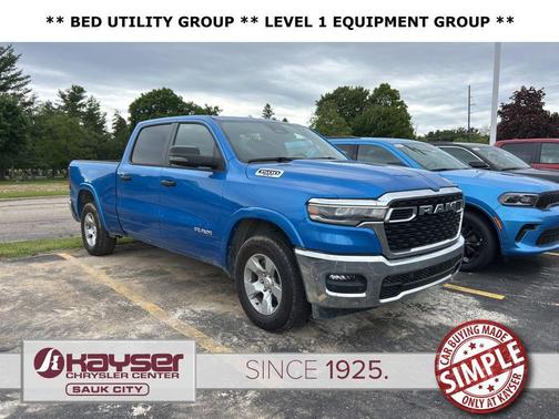 Hydro Blue Pearlcoat 2025 RAM 1500 Big Horn/Lone Star