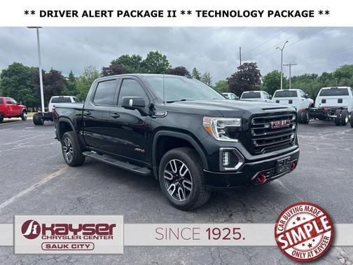 Onyx Black 2021 GMC Sierra 1500 AT4