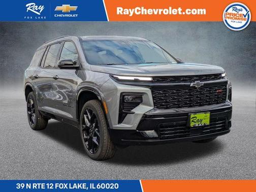 Sterling Gray Metallic 2026 Chevrolet Traverse RS