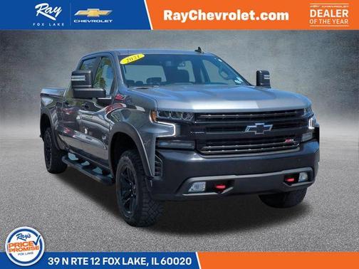 Satin 2021 Chevrolet Silverado 1500 LT Trail Boss