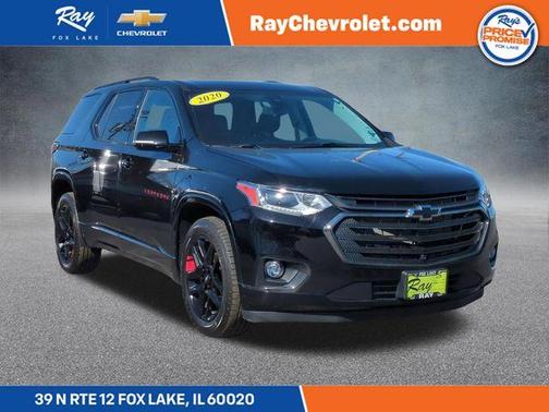 Mosaic Black Metallic 2020 Chevrolet Traverse Premier